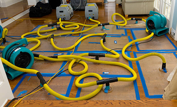 Professional Burst Pipe Water Damage technician working in Merrimack, NH